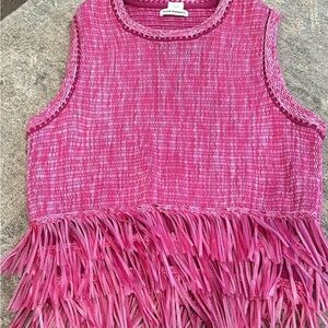 Club Monaco Pink Knit Top